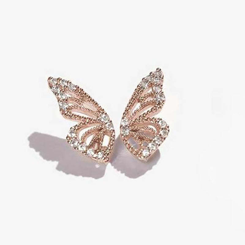 Mother's Day Gift Butterfly Wings Studs-Engravingift