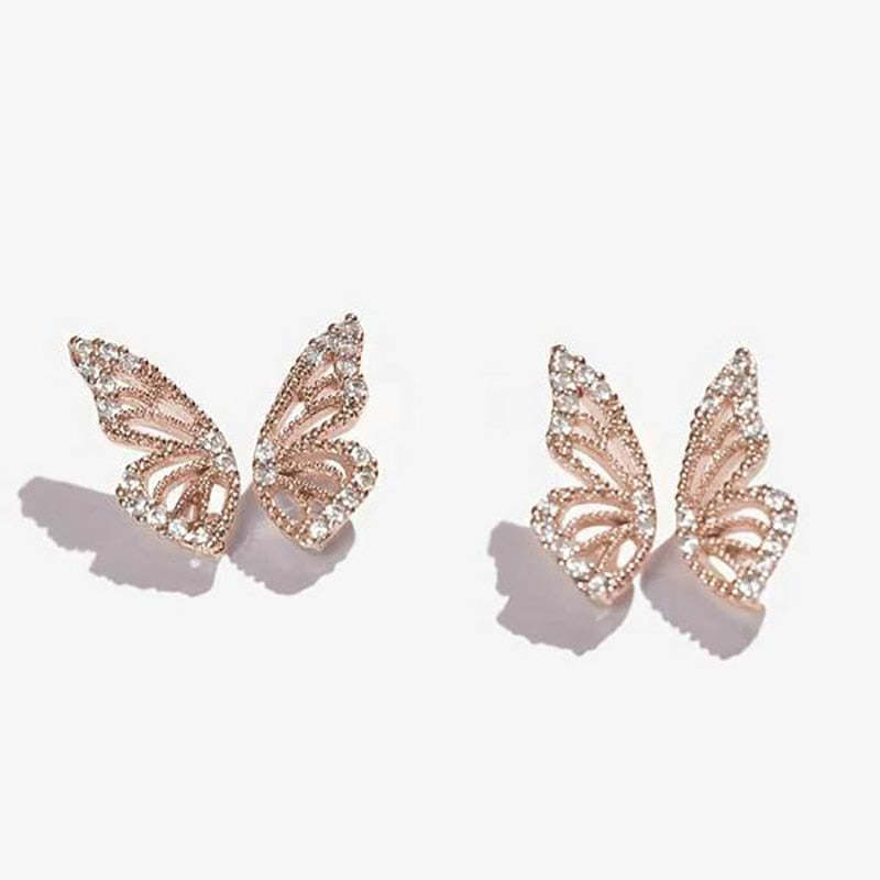 Mother's Day Gift Butterfly Wings Studs-Engravingift
