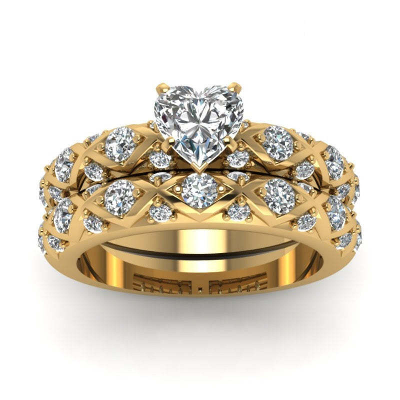 Mother's Day Gift Wedding rings set his and hers-Couples Ring Set "Unleash the Mythical Power: Celtic Dragon Rings"-Engravingift