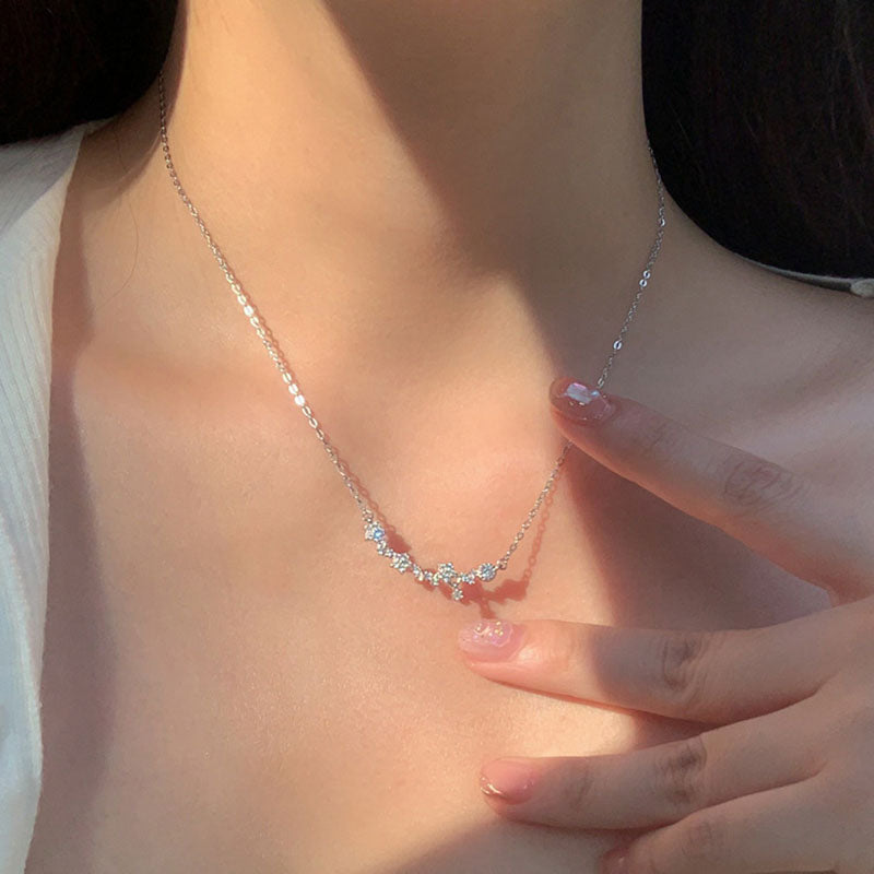 Mother's Day Gift Shooting Stars Necklace-Engravingift