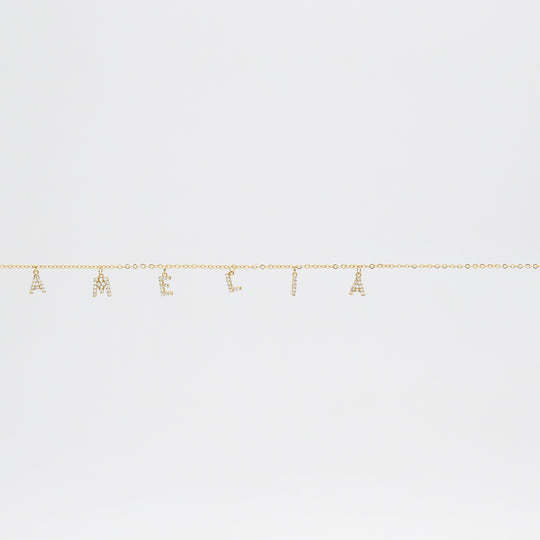 Custom Name Belly Chain