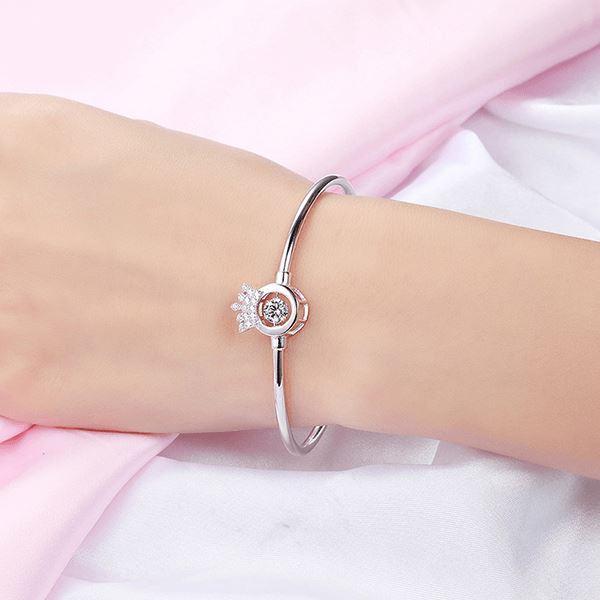 Christmas Gift To My Badass Daughter - Luxe Crown Bangle Bracelet Gift Set