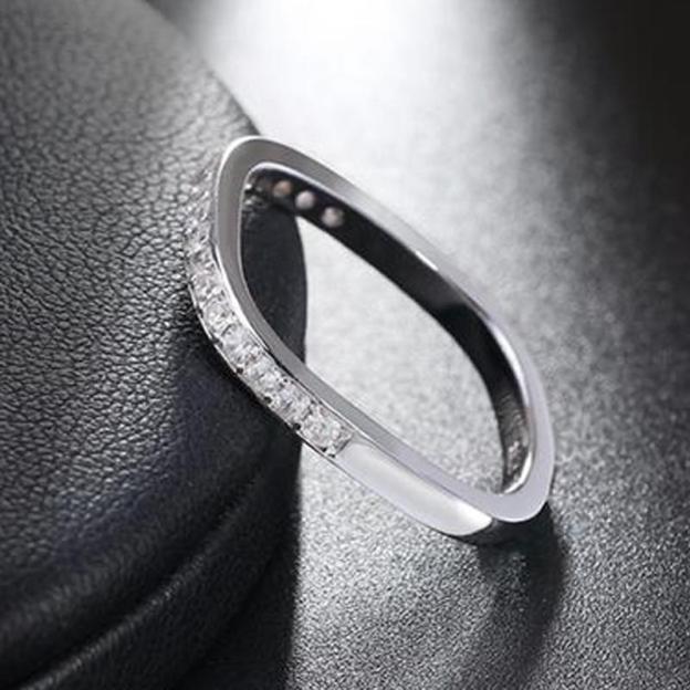 Mother's Day Gift Luxe Square Ring-Engravingift
