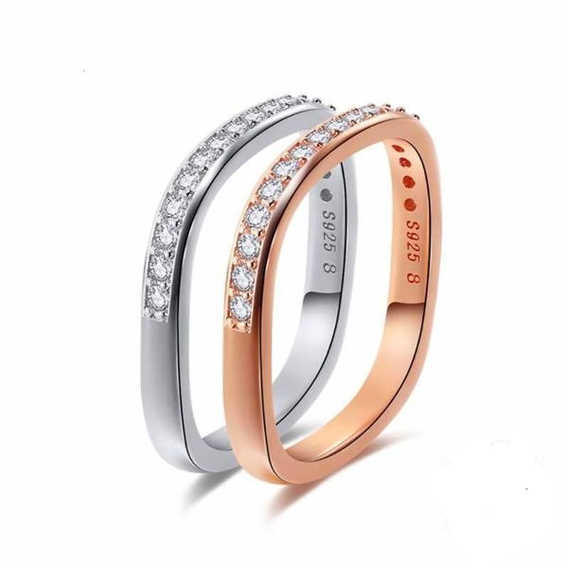 Mother's Day Gift Luxe Square Ring-Engravingift