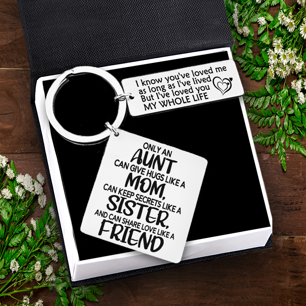 Mother's Day Gift Calendar Keychain - Family - To My Uncle - Can Share Love Like A Friend-Engravingift
