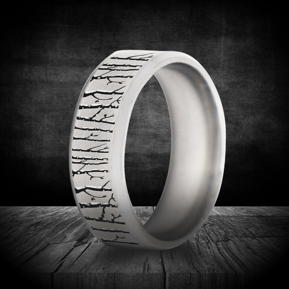 Mother's Day gift Forest Ring - Hunting - To My Buck - Hand In Hand, Side By Side