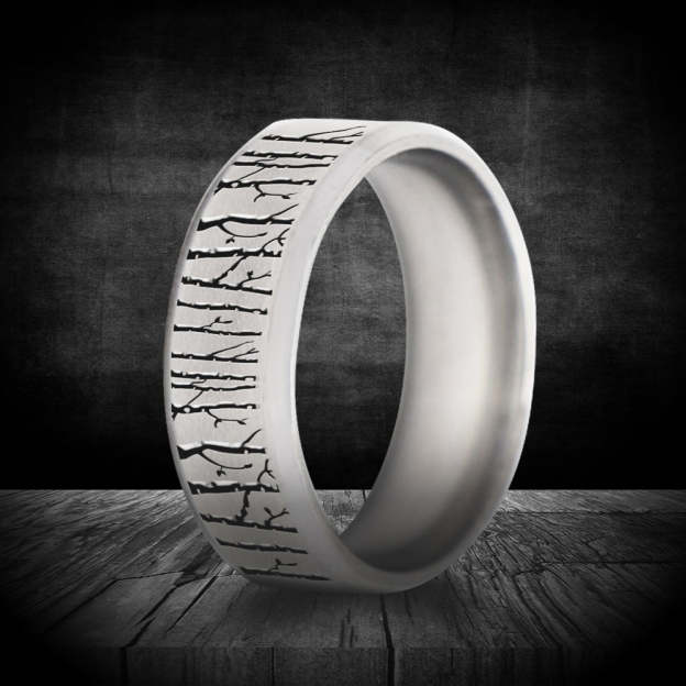 Mother's Day gift Forest Ring - Hunting - To My Buck - Hand In Hand, Side By Side