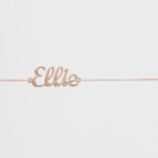 Custom Name Belly Chain