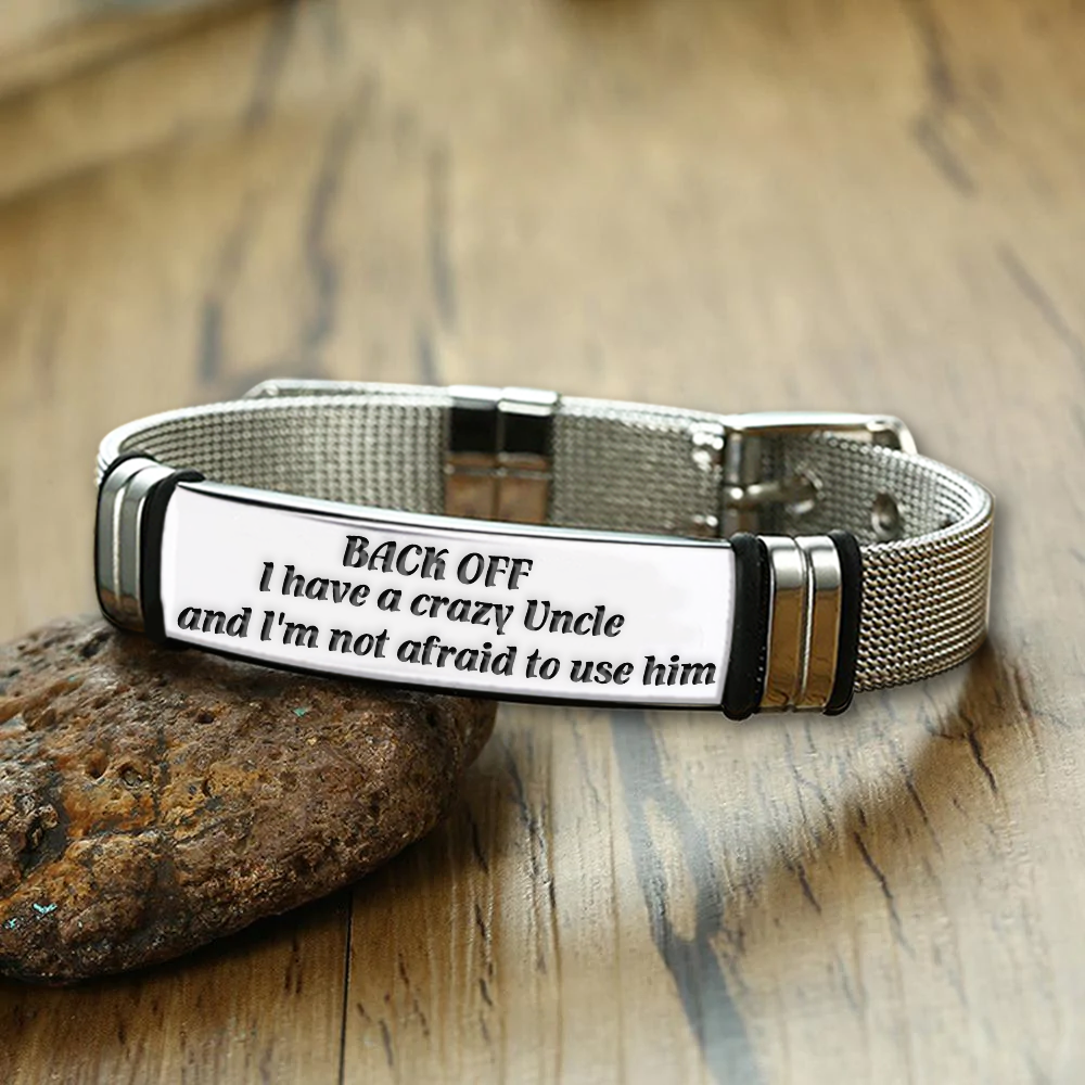Mother's Day Gift Fashion Bracelet - Family - To My Nephew - I Love You So Much-Engravingift