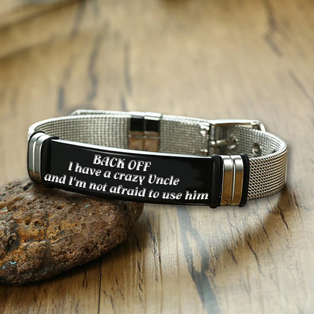Mother's Day Gift Fashion Bracelet - Family - To My Nephew - I Love You So Much-Engravingift