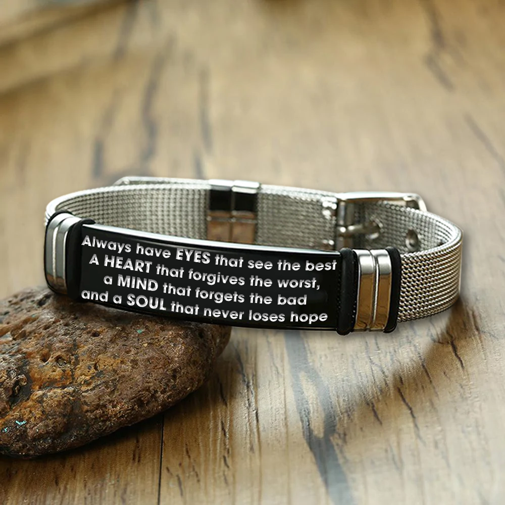 Mother's Day Gift Fashion Bracelet - Family - To My Nephew - I Will Always Love You-Engravingift