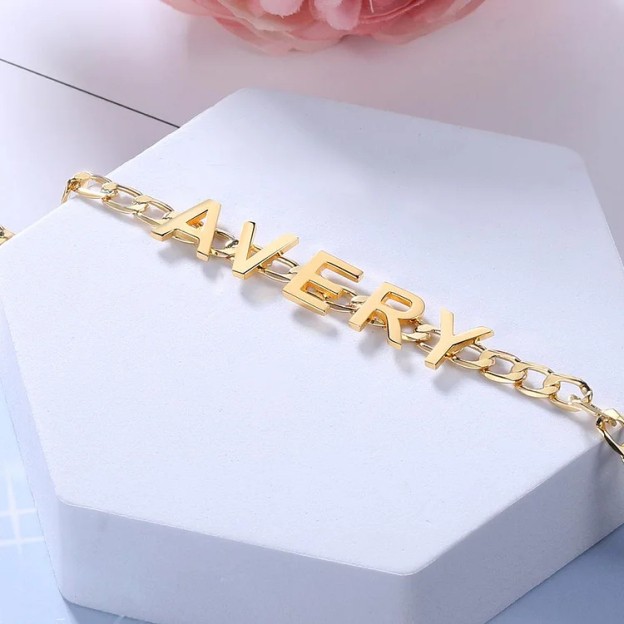 Name Bracelet Letters Bracelet