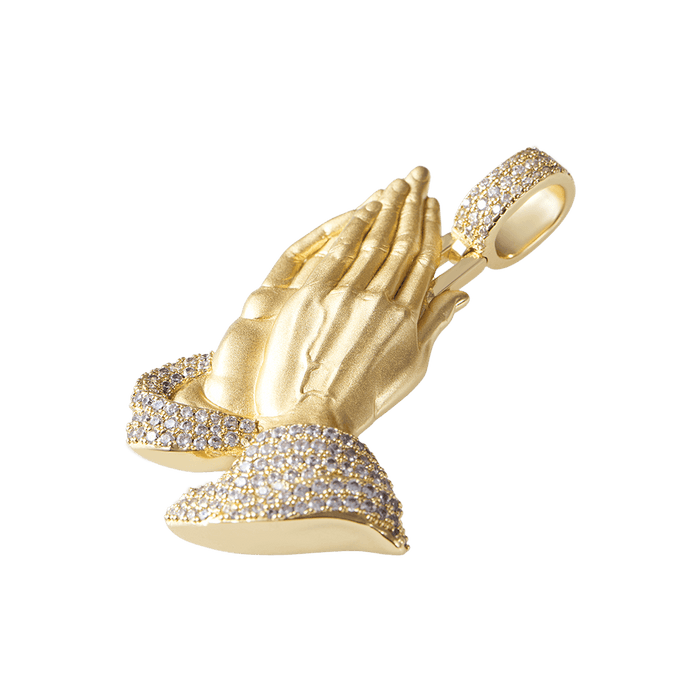 Father's Day Gift Praying Hand Pendant-Engravingift