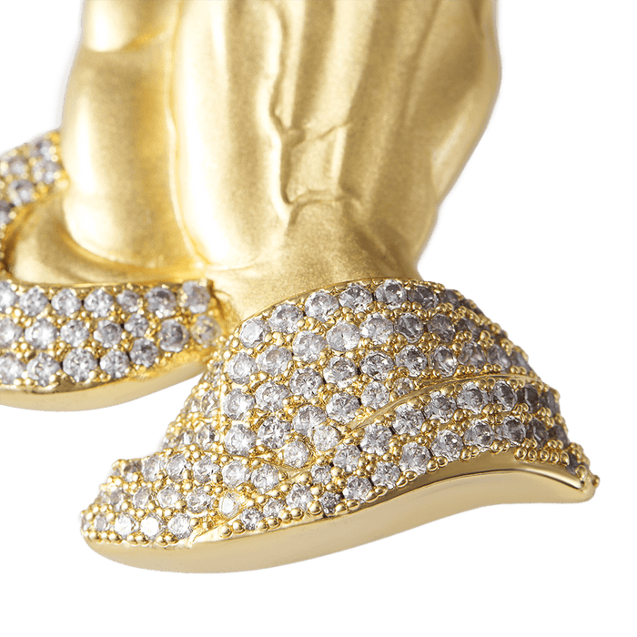 Father's Day Gift Praying Hand Pendant-Engravingift