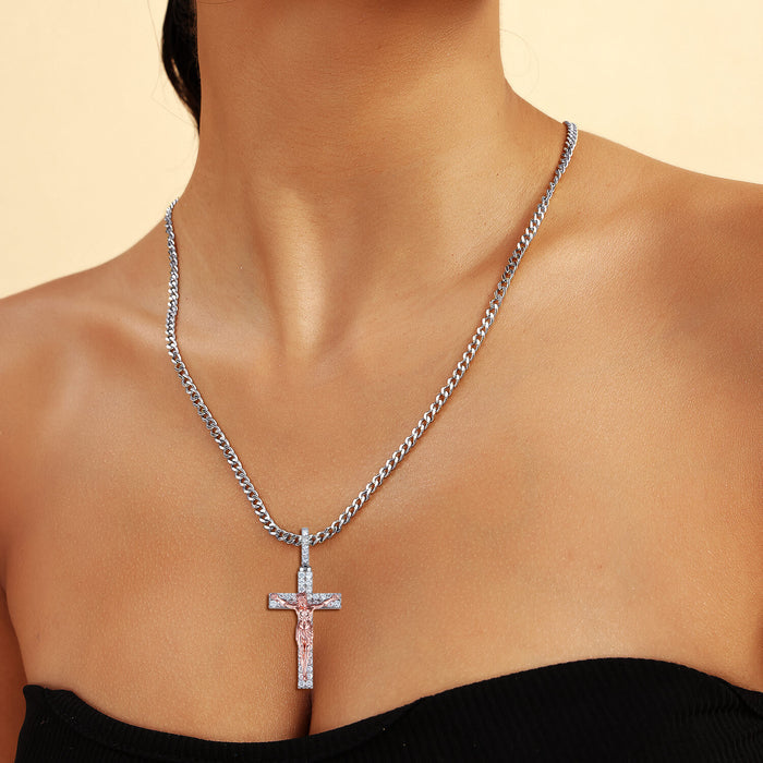 Father's Day Gift Crucifixion of Jesus Pendant-Engravingift