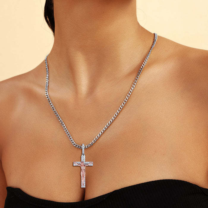 Father's Day Gift Crucifixion of Jesus Pendant-Engravingift