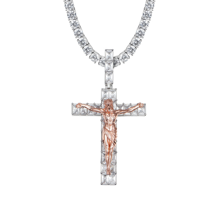Father's Day Gift Crucifixion of Jesus Pendant-Engravingift