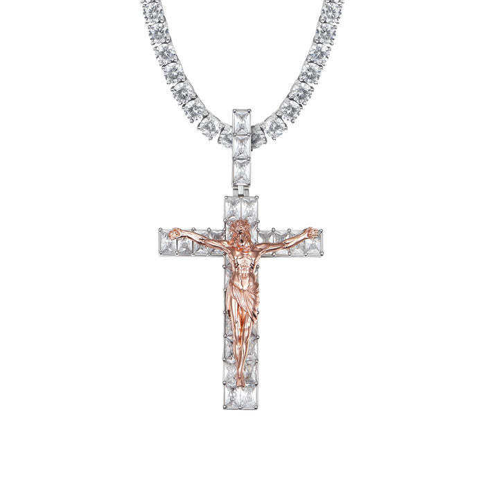 Father's Day Gift Crucifixion of Jesus Pendant-Engravingift