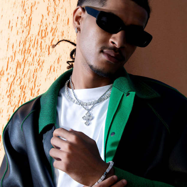 Father's Day Gift Moissanite Double-Layered Bottoni Cross Pendant-Engravingift