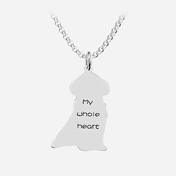 Mother's Day Gift Personalized Pet's Photo Necklace-Engravingift