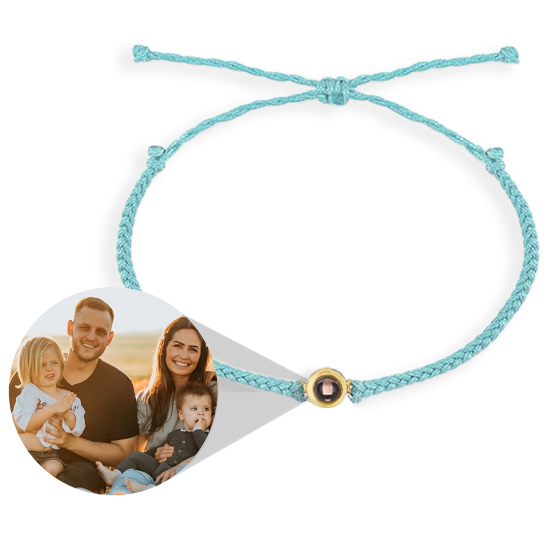 Christmas Gift Personalized Adjustable Photo Bracelet