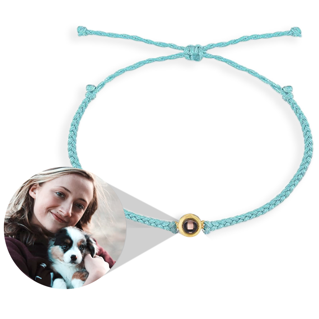 Christmas Gift Personalized Adjustable Photo Bracelet