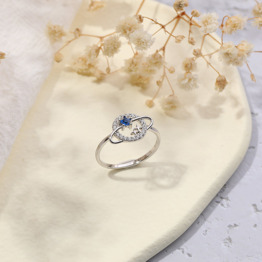 Mother's Day Gift To My Special Star Planet & Stars Ring-Engravingift