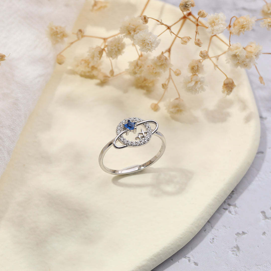 Mother's Day Gift To My Special Star Planet & Stars Ring-Engravingift