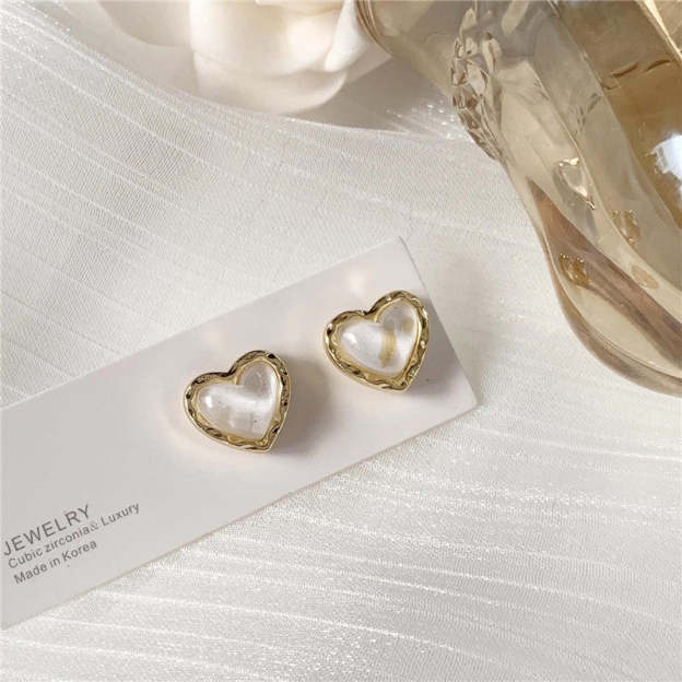 Mother's Day Gift Heart Earring Women-Engravingift