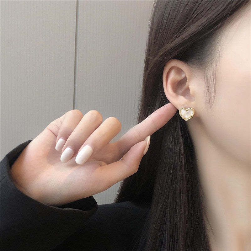 Mother's Day Gift Heart Earring Women-Engravingift