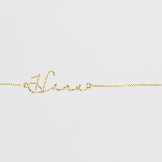 Custom Name Belly Chain