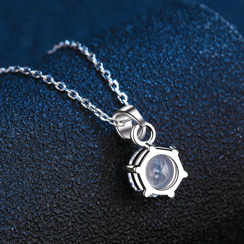 Genuine Moissanite VVS1 D Color Necklace - 1013Bazaar