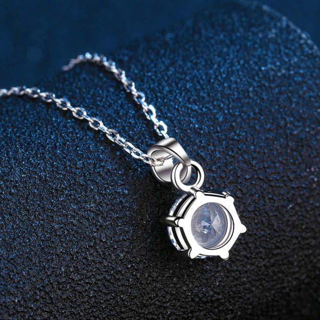 Genuine Moissanite VVS1 D Color Necklace - 1013Bazaar