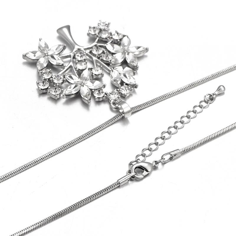 Mother's Day Gift Crystal Tree of Life Pendant Necklace-Engravingift