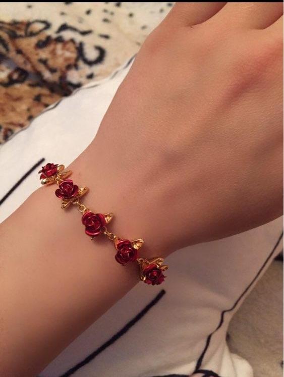 Mother's Day Gift A Dozen Roses Bracelet-Engravingift