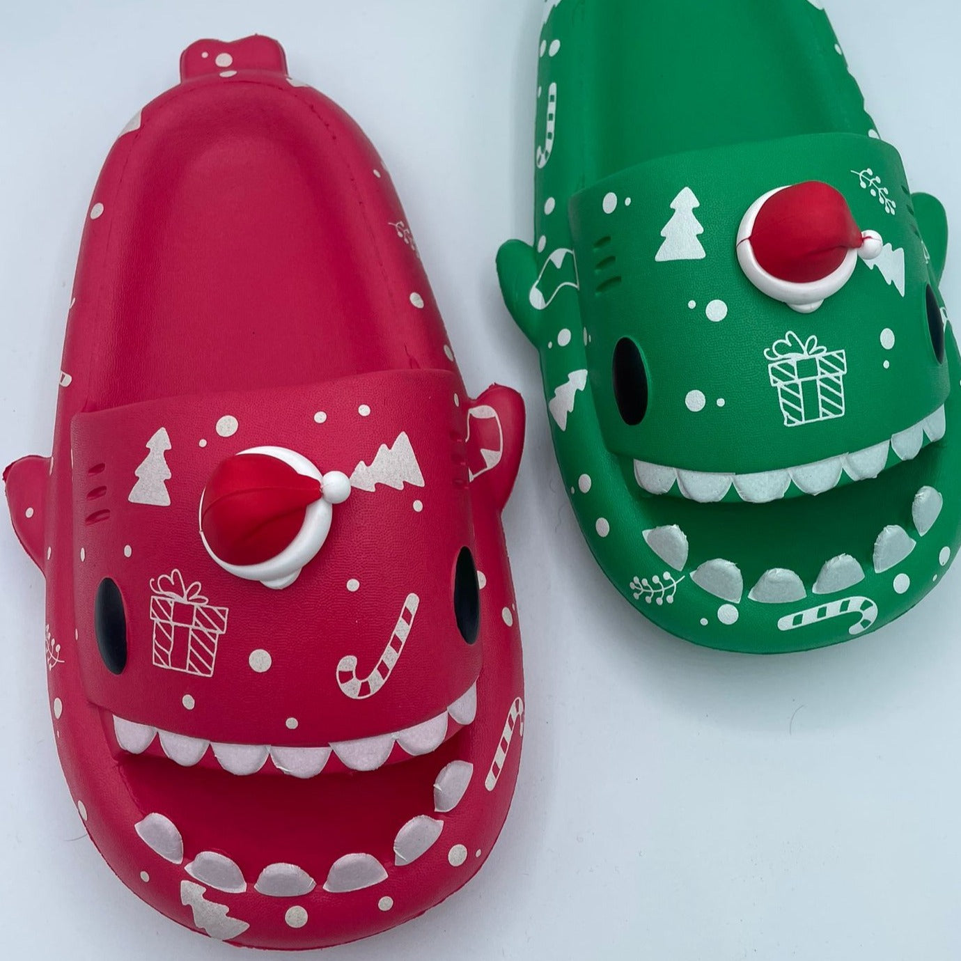 Christmas Gift Santa Shark Slides (Limited Edition)
