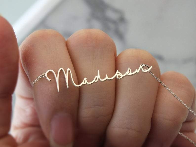 Mother's Day Gift Custom Name Necklace Personalized Name Chain Pendant Great Gift for Girls-Engravingift