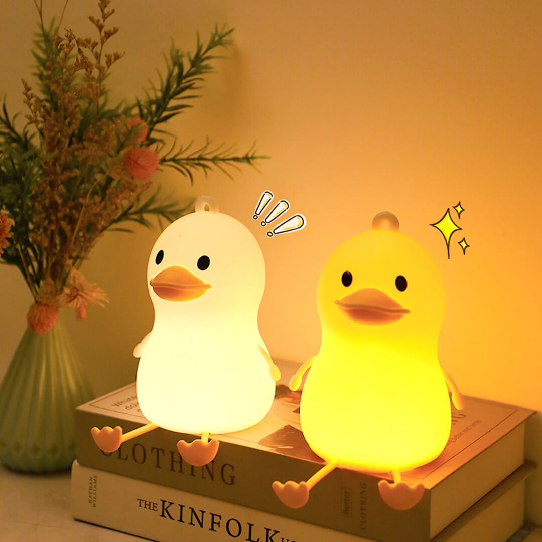 Mother's Day Gift Lying Duck Night Light-Engravingift