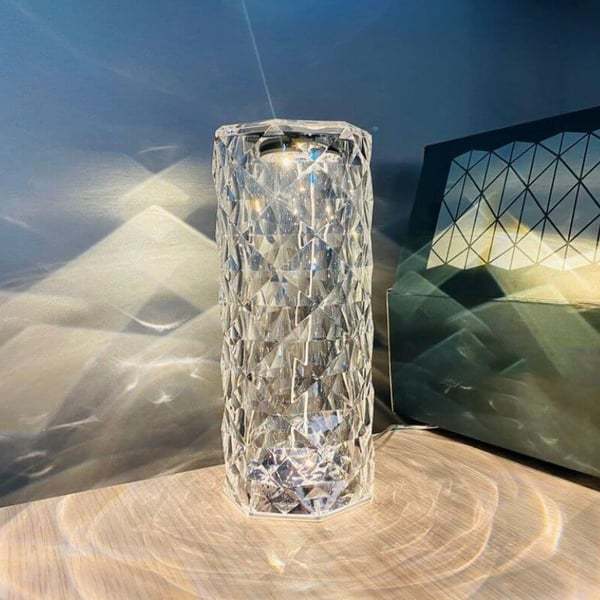 Christmas Gift Touching Control Rose Crystal Lamp - Buy 2 Free Shipping-Engravingift