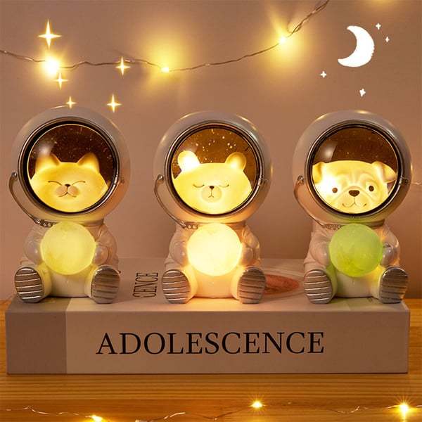 Mother's Day Gift Pet Astronaut Night Light-Engravingift