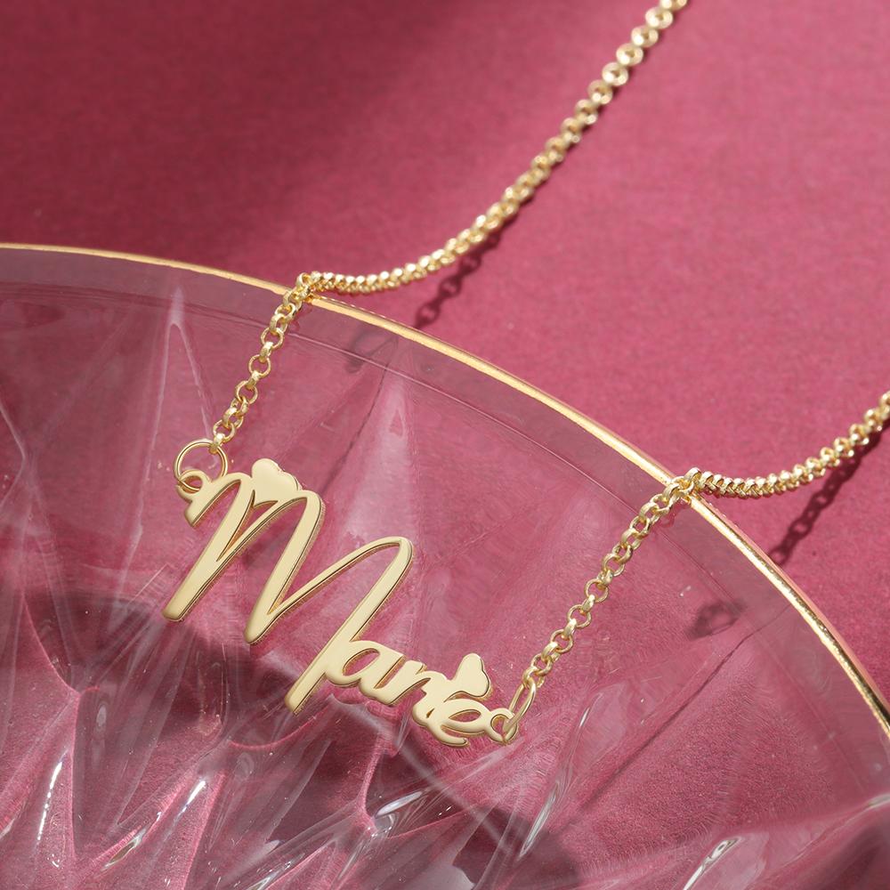 Mother's Day Gift Custom Name Necklace Personalized Name Chain Great Gift For Mother-Engravingift