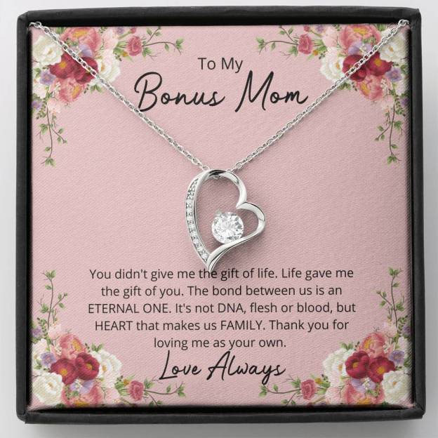Mother's Day Gift Bonus Mom - Forever Love Necklace-Engravingift