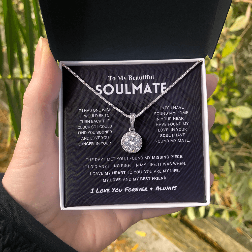 Mother's Day Gift Soulmate - Missing Piece - Eternal Hope-Engravingift