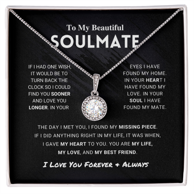 Mother's Day Gift Soulmate - Missing Piece - Eternal Hope-Engravingift