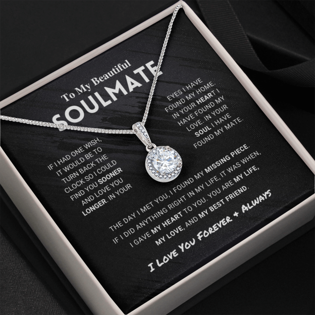 Mother's Day Gift Soulmate - Missing Piece - Eternal Hope-Engravingift
