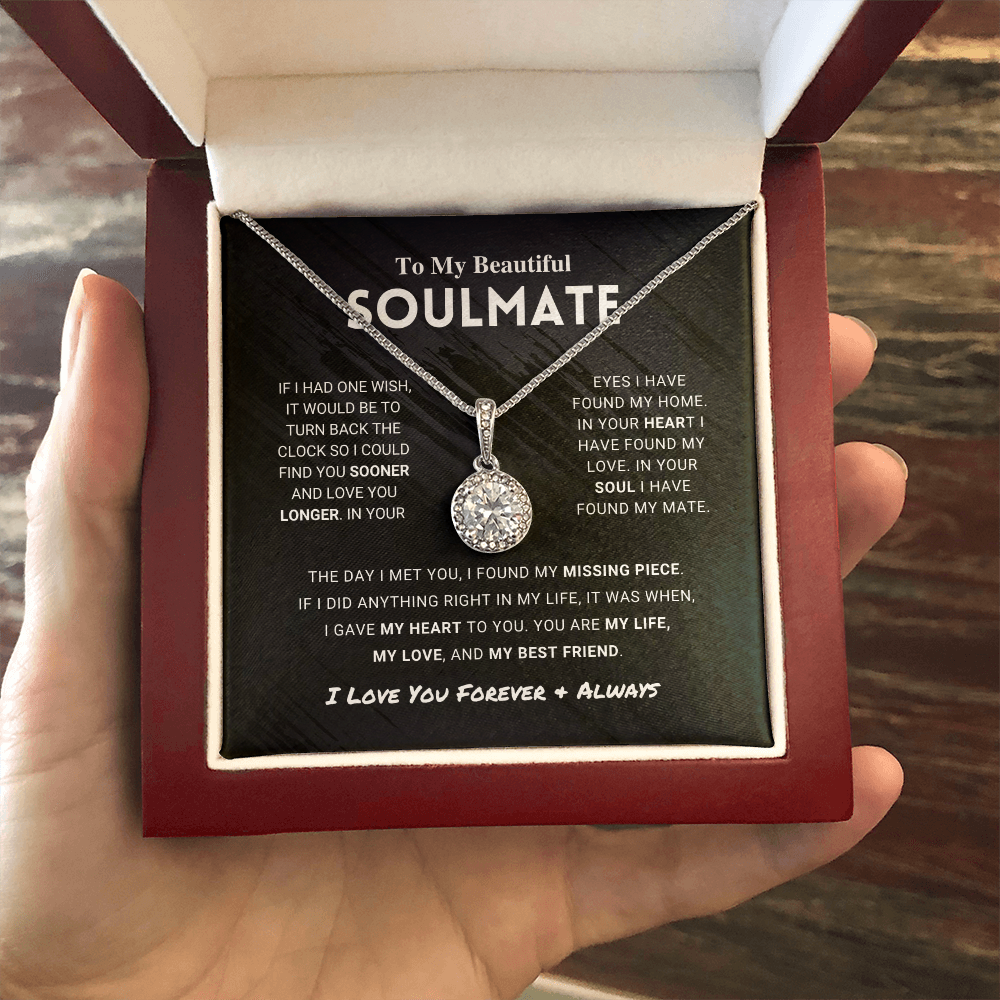 Mother's Day Gift Soulmate - Missing Piece - Eternal Hope-Engravingift