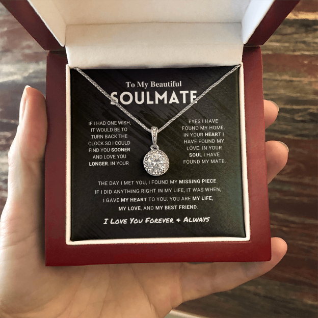 Mother's Day Gift Soulmate - Missing Piece - Eternal Hope-Engravingift