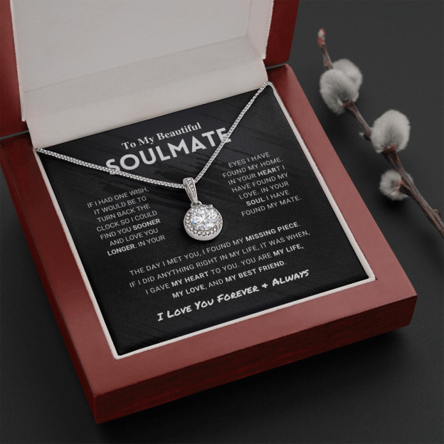 Mother's Day Gift Soulmate - Missing Piece - Eternal Hope-Engravingift