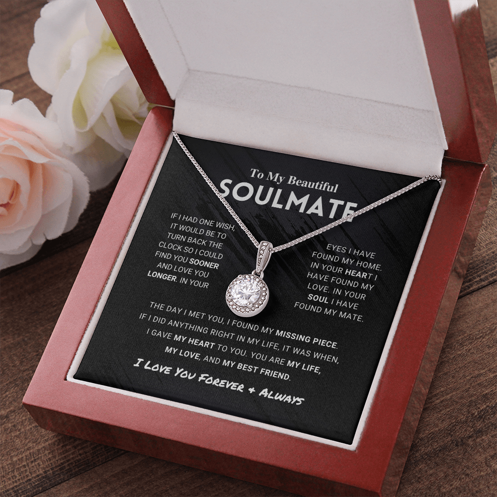 Mother's Day Gift Soulmate - Missing Piece - Eternal Hope-Engravingift