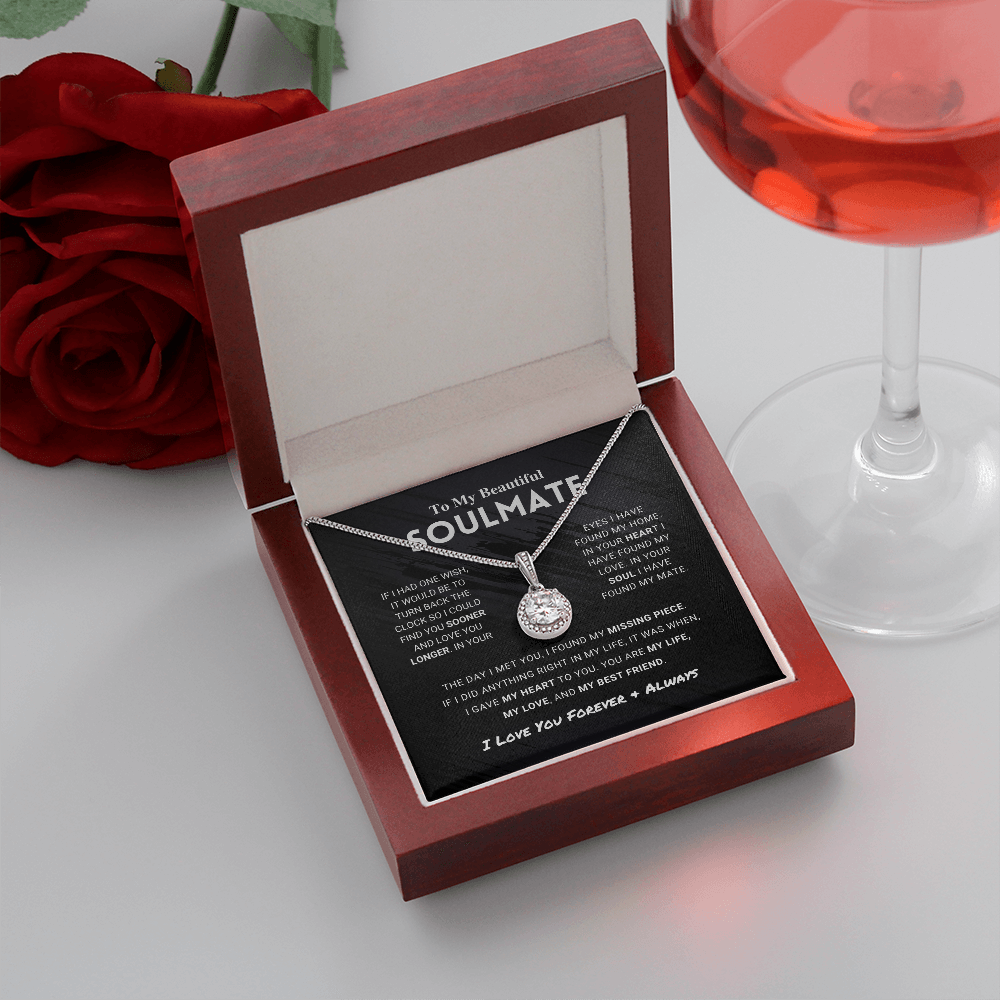 Mother's Day Gift Soulmate - Missing Piece - Eternal Hope-Engravingift